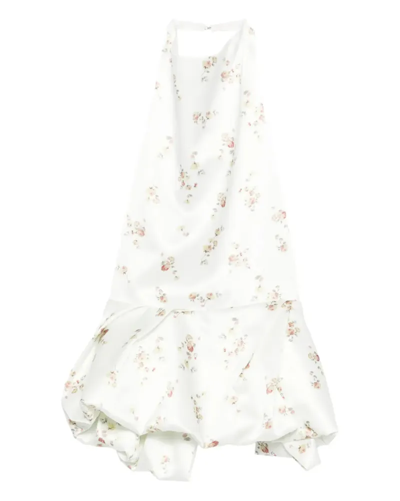 Magda Butrym Bluse mit Blumen-Print - Nude Nude