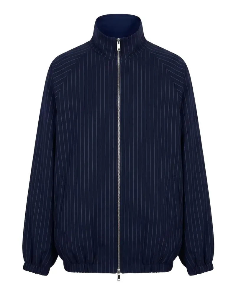 FRANKIE Shop Baxter pinstriped track jacket - Blau Blau