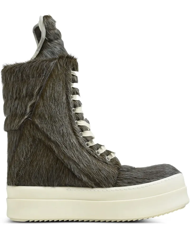 Rick Owens Mega Geobasket Schnürschuhe - Braun Braun