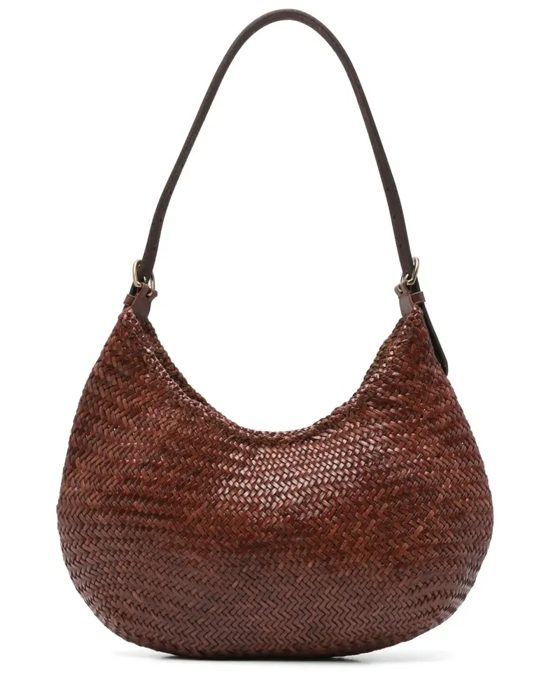 Dragon Diffusion Luna Mezza Schultertasche - Braun Braun
