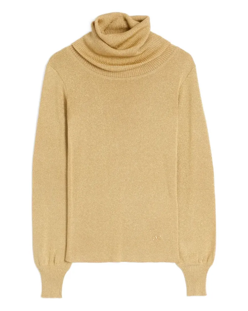 Valentino Garavani Lurex Pullover - Nude Nude