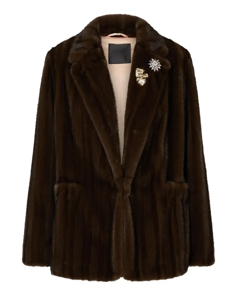 Liu Jo Jacke aus Faux Fur - Braun Braun