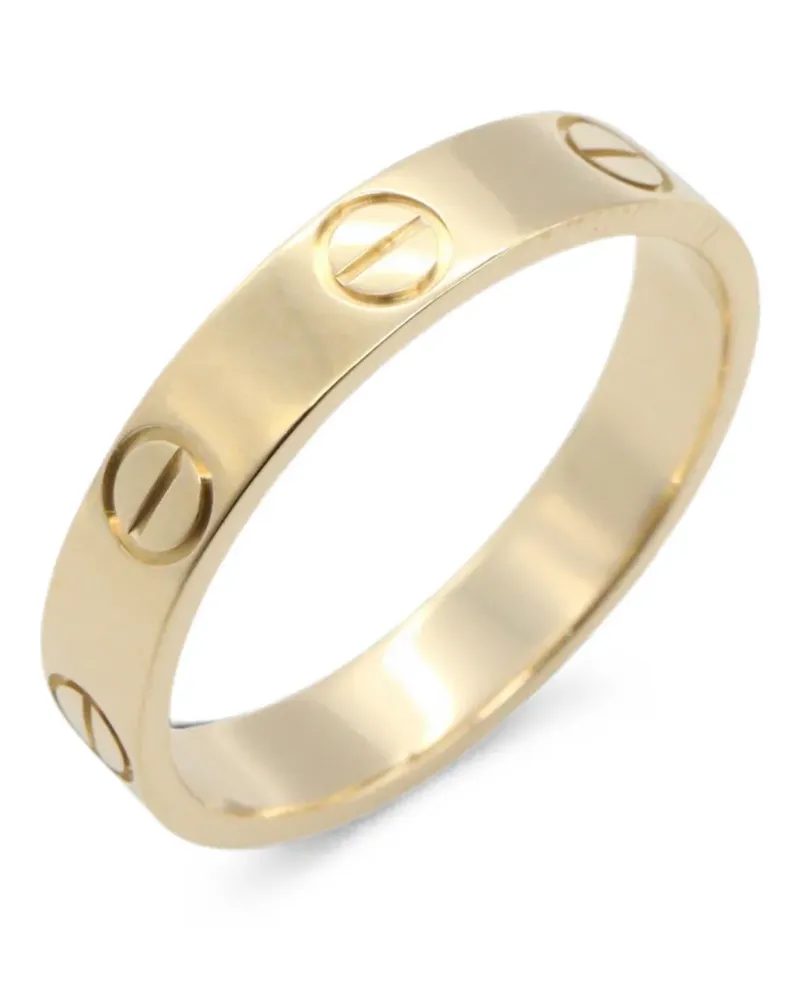 Cartier 2010s mini Love ring - Gold Gold