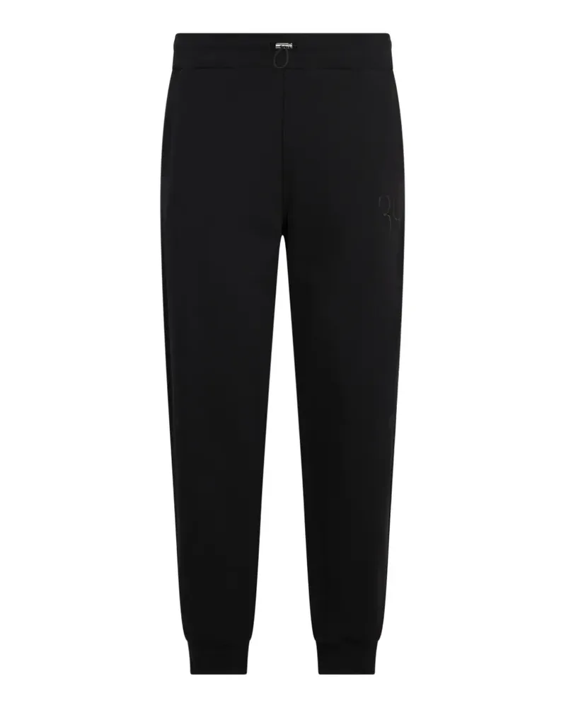 Billionaire Baroque logo-embroidered track pants - Schwarz Schwarz