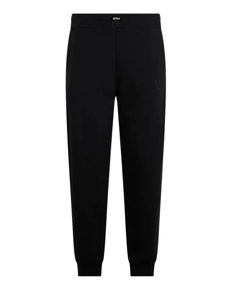 Billionaire Baroque Jogginghose mit Logo-Stickerei - Schwarz Schwarz