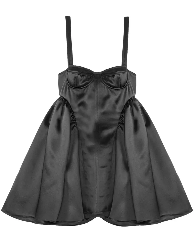 Cecilie Bahnsen Ovid Minikleid - Schwarz Schwarz