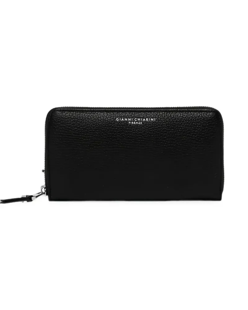 Gianni Chiarini Portemonnaie mit Logo-Print - Schwarz Schwarz