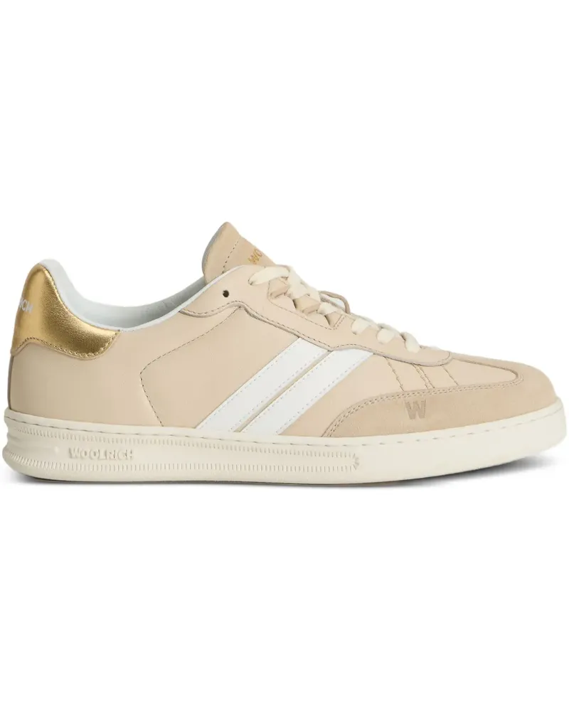 Woolrich Sneakers mit Streifen - Nude Nude
