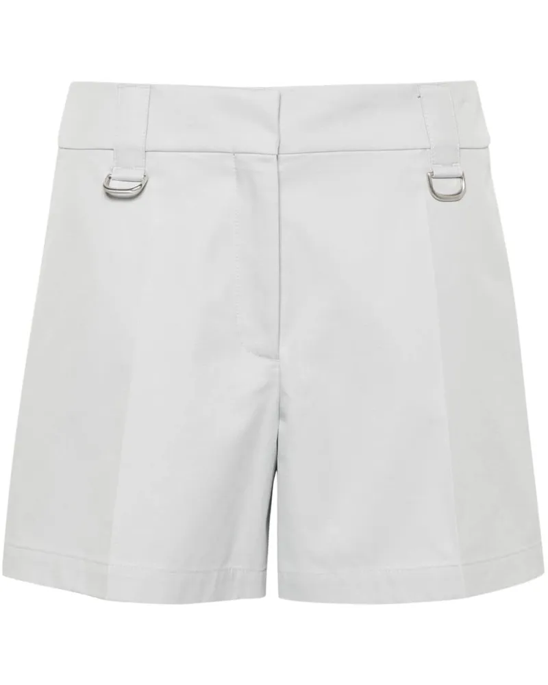 OFF-WHITE Hoch sitzende Shorts - Grau Grau