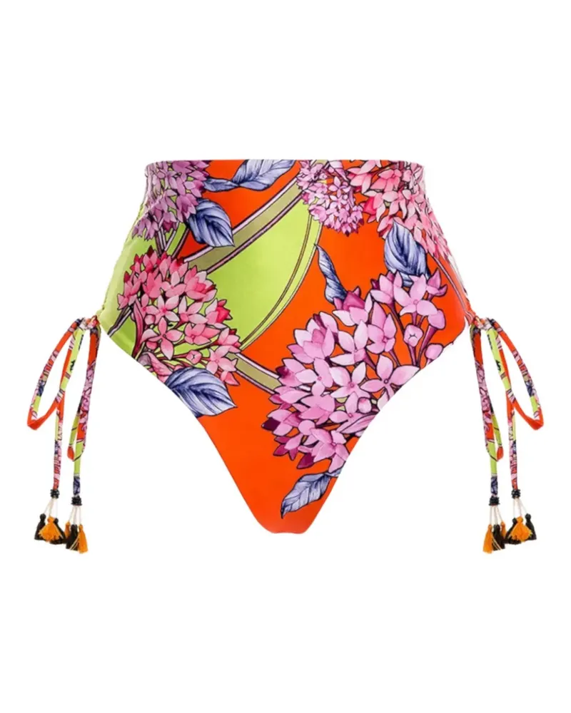 AGUA BENDITA Etta Bikinihöschen mit hohem Bund - Orange Orange