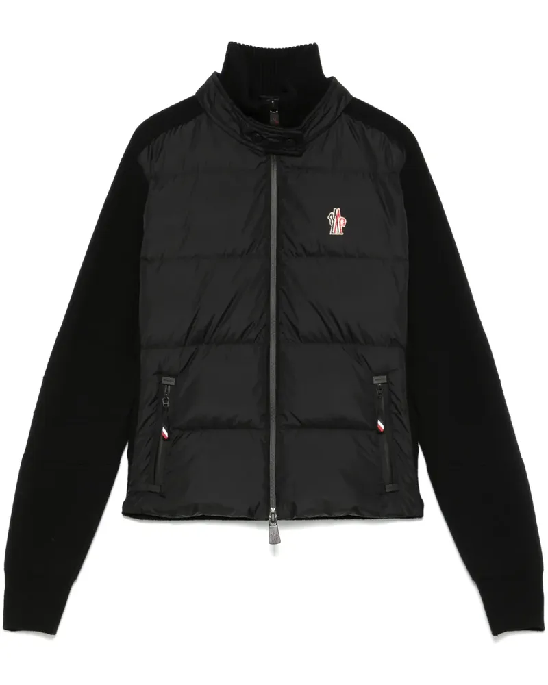 Moncler Wattierte Jacke mit Reißverschluss - Schwarz Schwarz