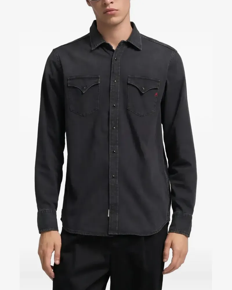 Replay pocket shirt - Schwarz Schwarz