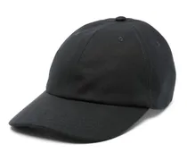Baseballkappe aus Canvas - Schwarz