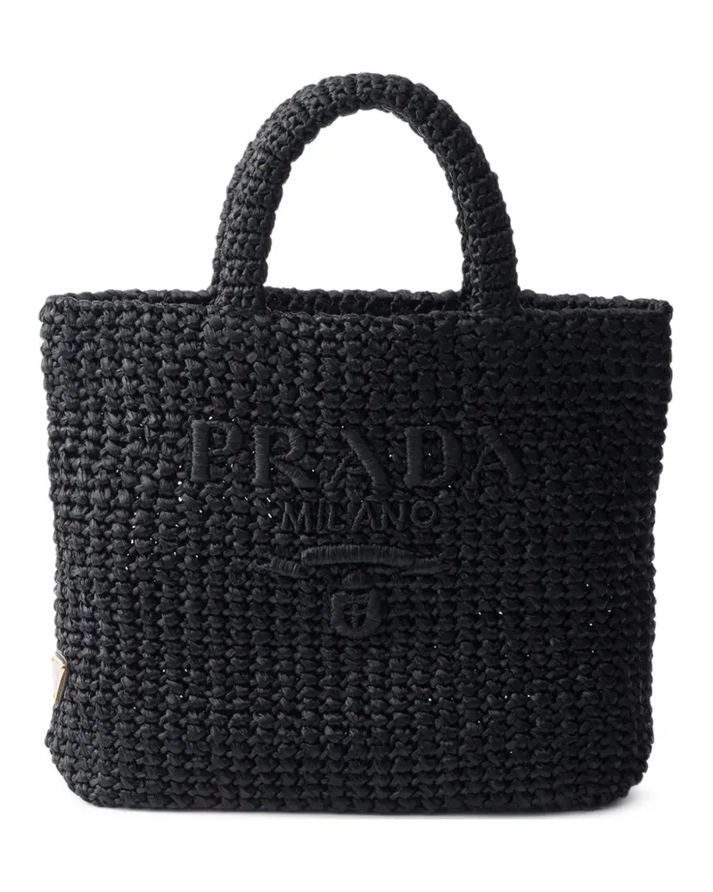 Prada Kleine Handtasche - Schwarz Schwarz