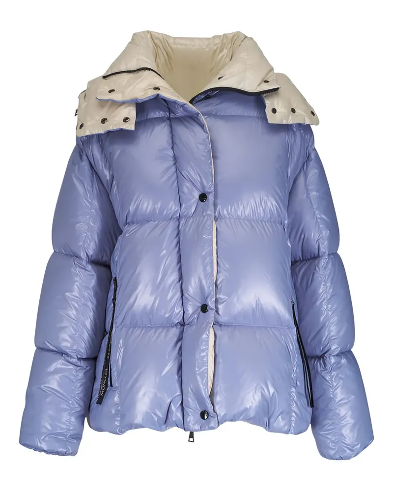 Moncler Gefütterte Kapuzenjacke - Blau Blau
