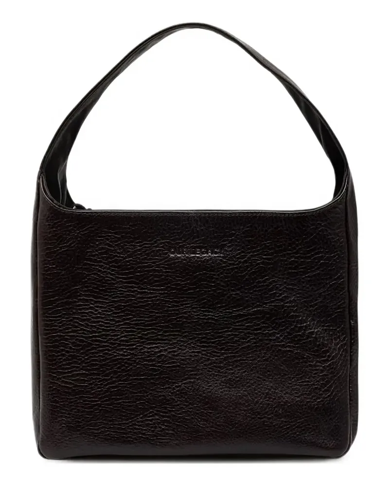 Our Legacy Brick Tote Bag aus gekörntem Leder - Braun Braun