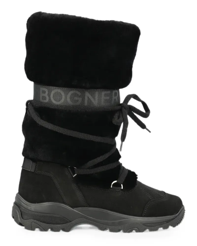 Bogner Schneestiefel mit Schnürung - Schwarz Schwarz