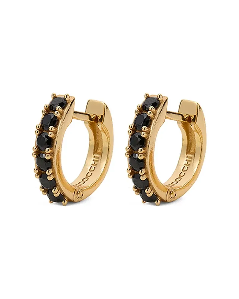 Emanuele Bicocchi Crystal Creolen - Gold Gold