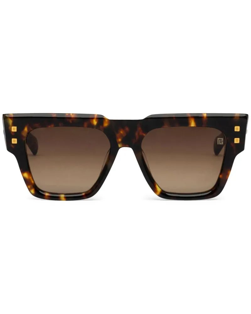 Balmain B-Army Sonnenbrille - Braun Braun