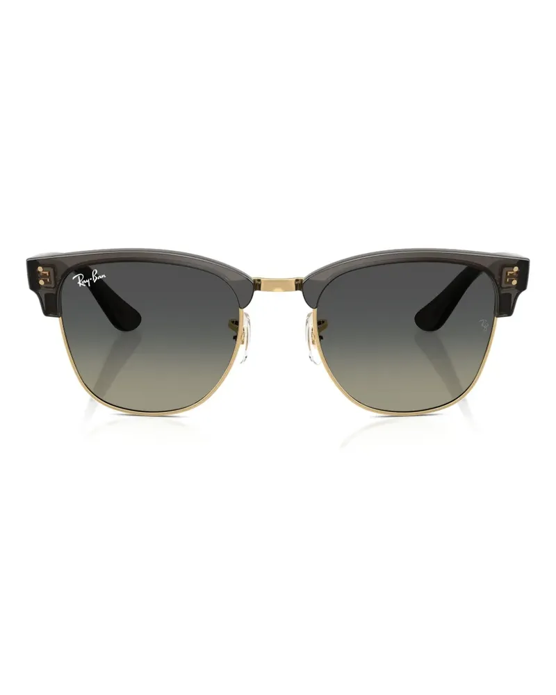 Ray Ban Clubmaster Sonnenbrille - Schwarz Schwarz