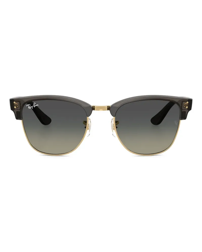 Ray Ban Clubmaster Sonnenbrille - Schwarz Schwarz