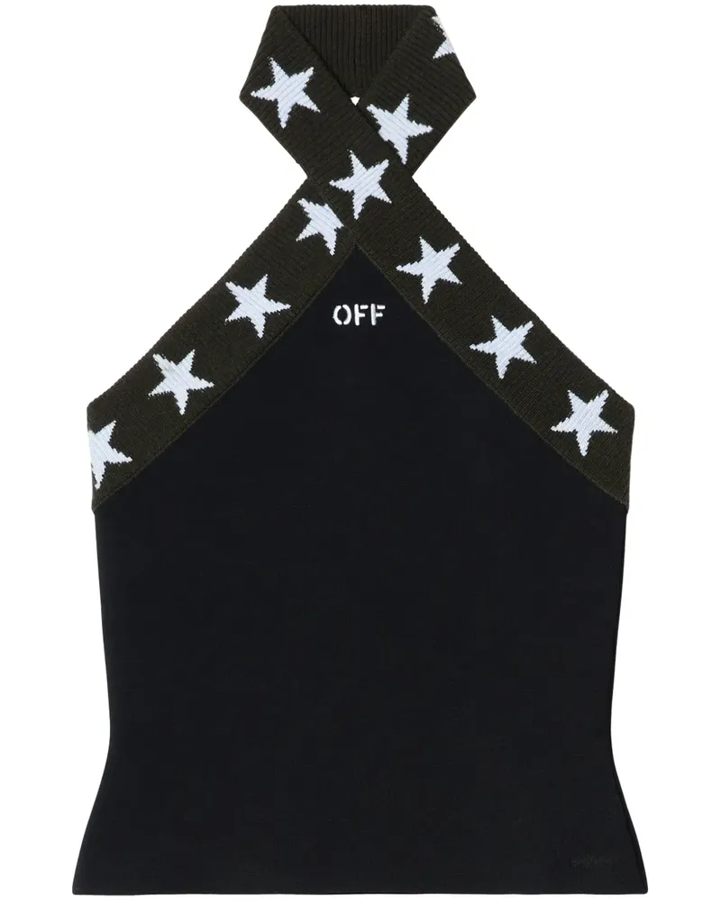 OFF-WHITE Star Oberteil - Schwarz Schwarz