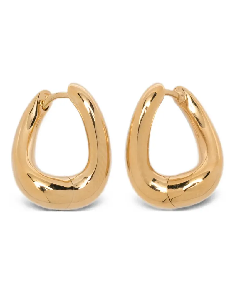 Tom Wood sculptural hoop earrings - Gold Gold