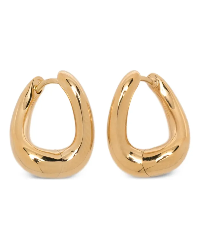Tom Wood Skulpturale Creolen - Gold Gold