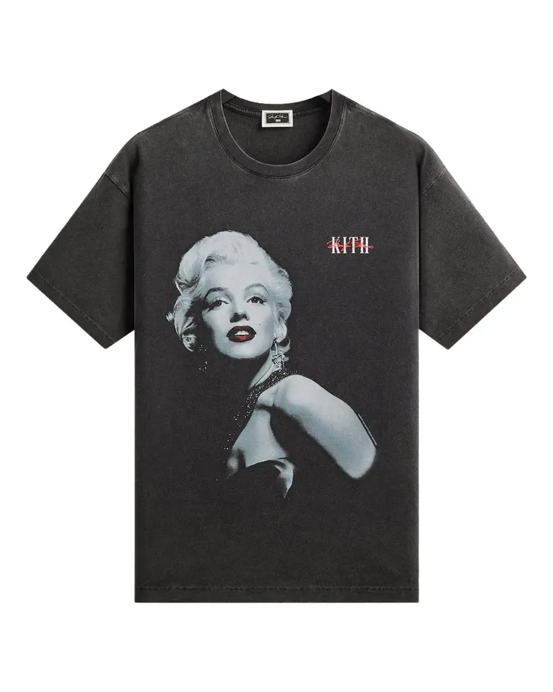 KITH T-Shirt mit Marilyn-Monroe-Print - Grau Grau