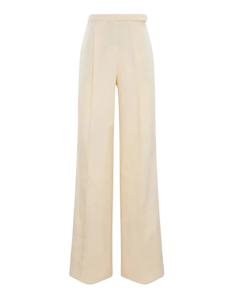 Dorothee Schumacher pleated palazzo pants - Nude Nude
