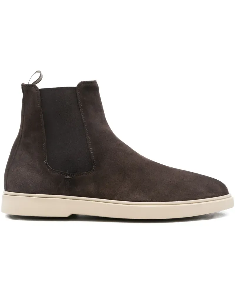 Officine Creative Italia Muskrat Chelsea-Boots aus Wildleder - Braun Braun