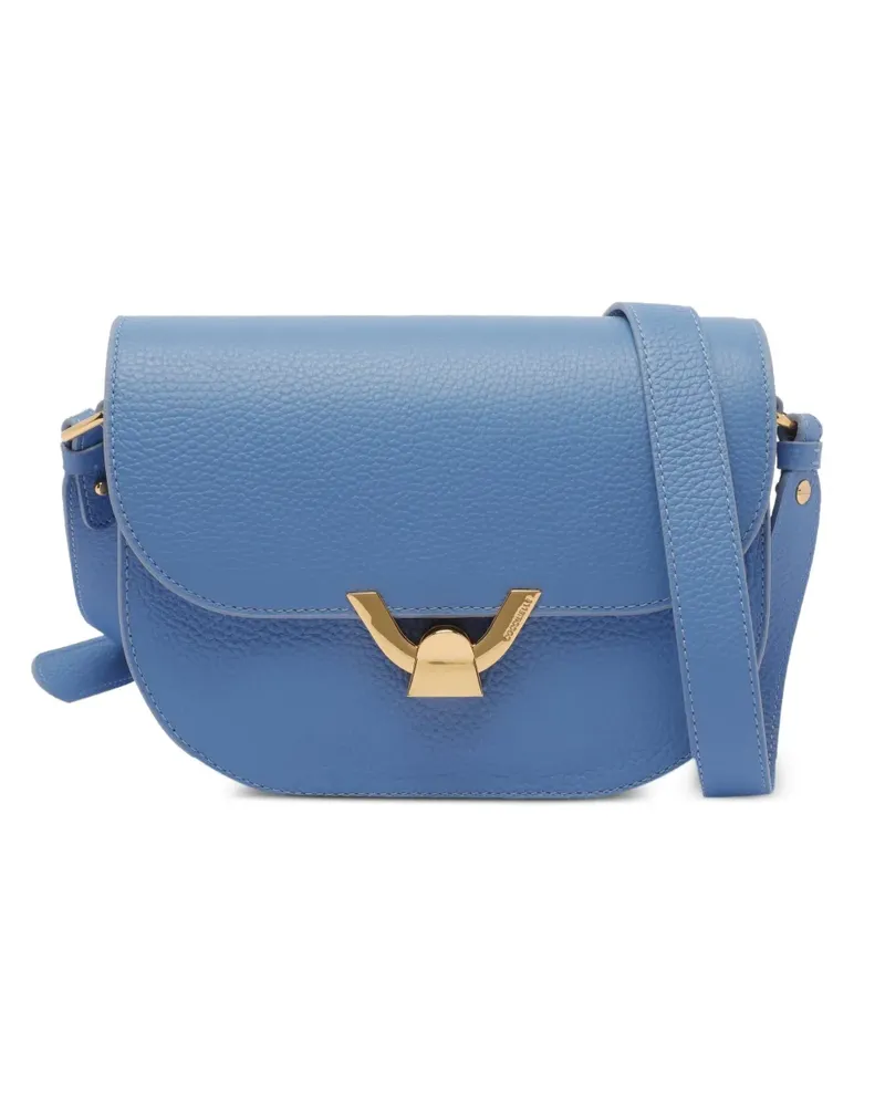 Coccinelle Kleine Dew Schultertasche - Blau Blau