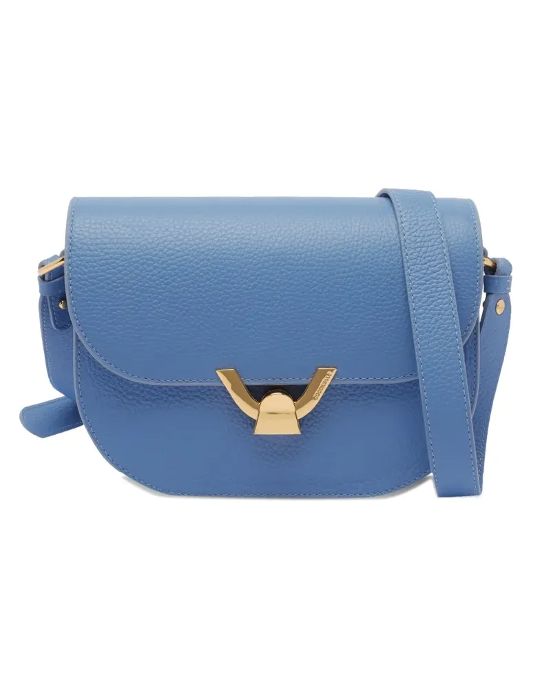 Coccinelle Kleine Dew Schultertasche - Blau Blau