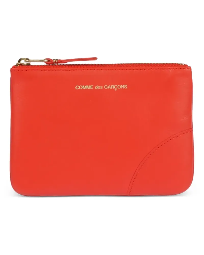 Comme des Garçons classic leather line wallet - Orange Orange