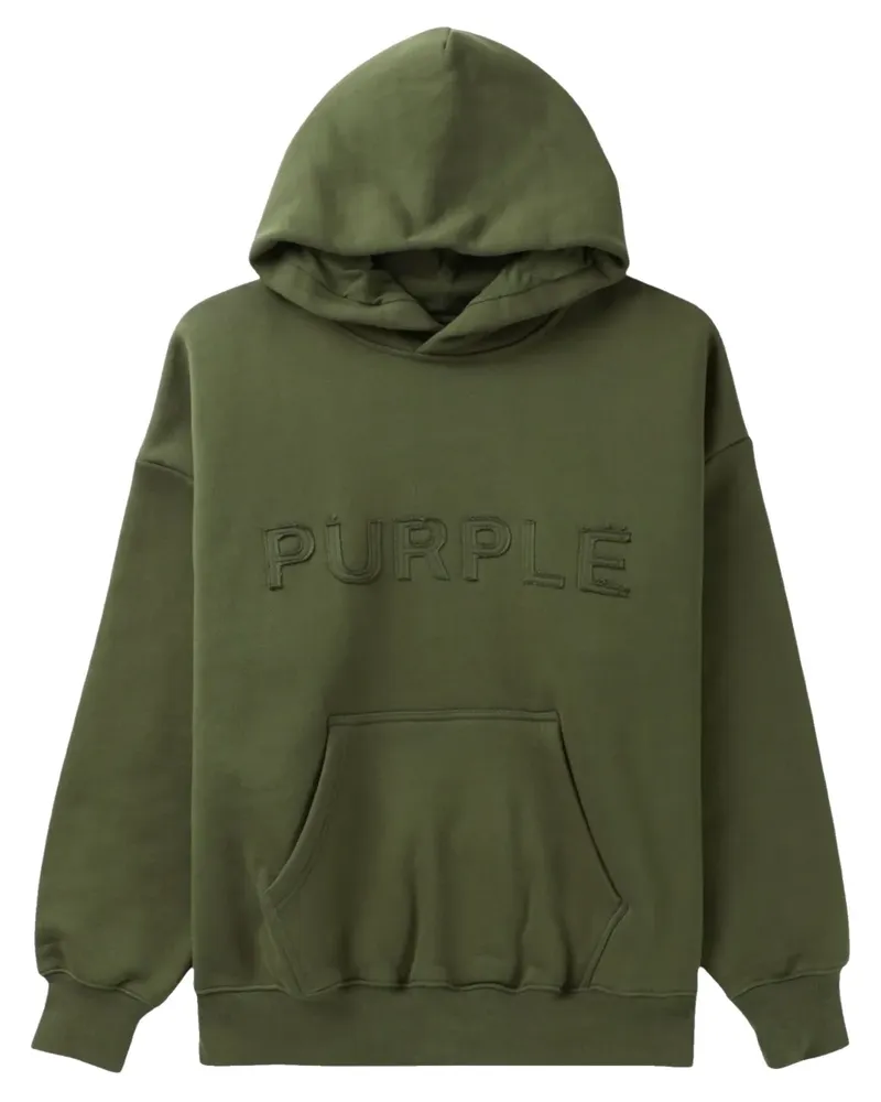 PURPLE BRAND Klassischer Hoodie - Grün Grün