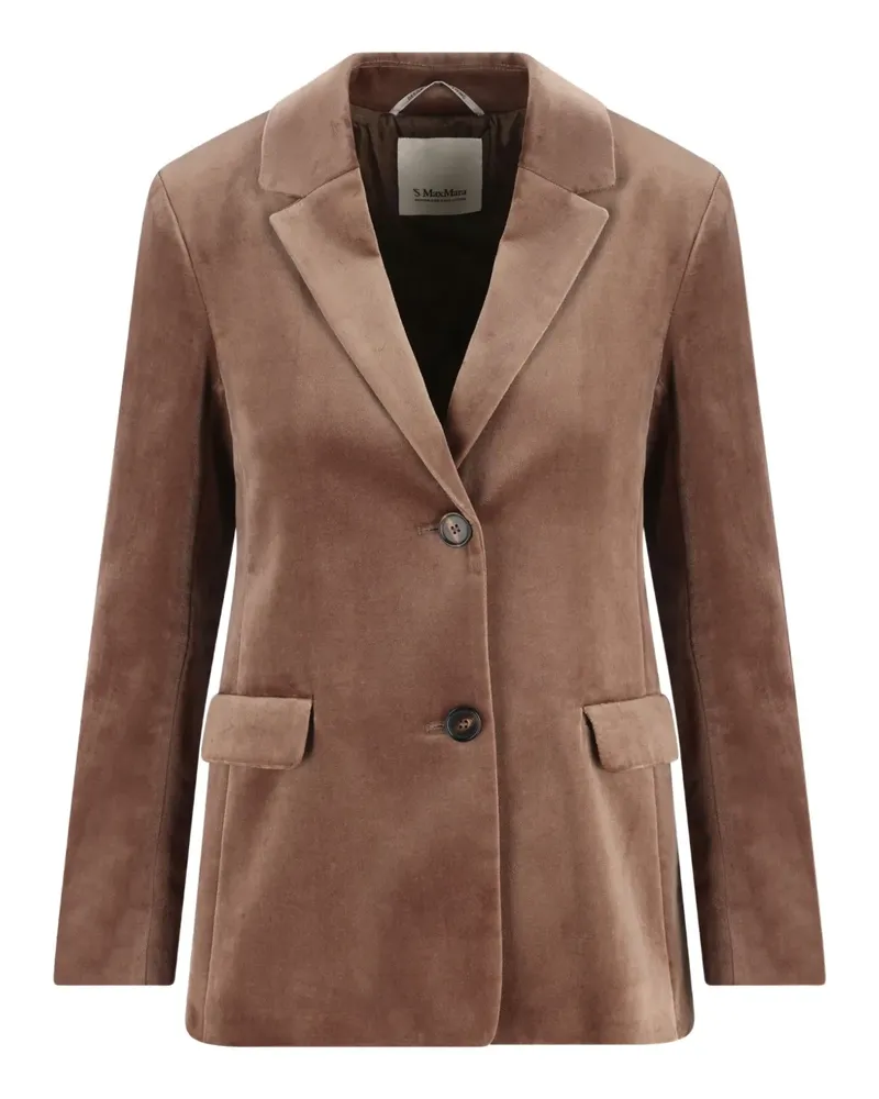 Max Mara single-breasted blazer - Braun Braun