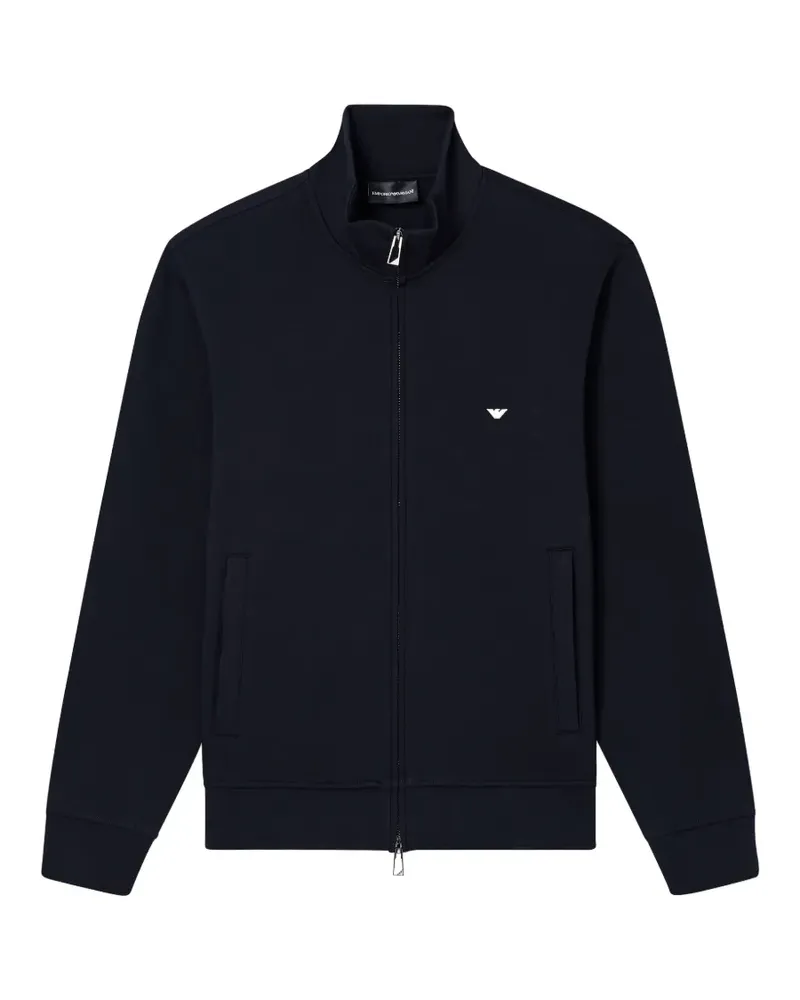Emporio Armani Sweatshirt mit Reißverschluss - Schwarz Schwarz