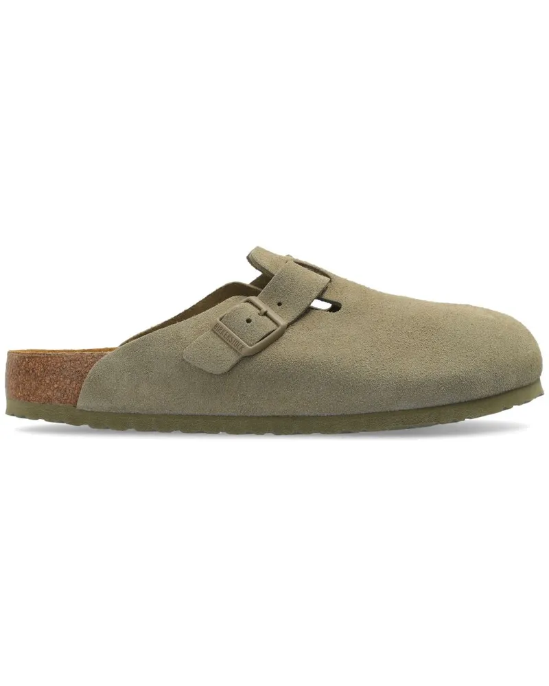 Birkenstock Sandalen aus Wildleder - Grün Grün