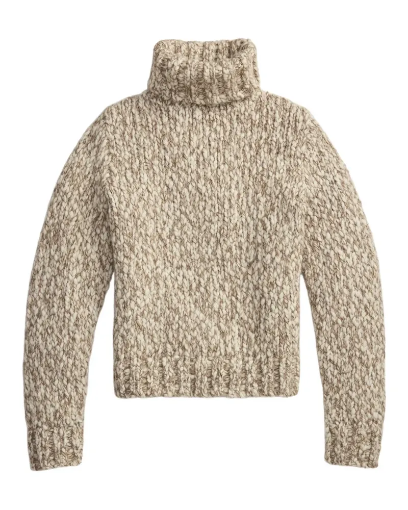 Ralph Lauren Gestrickter Rollkragenpullover - Nude Nude