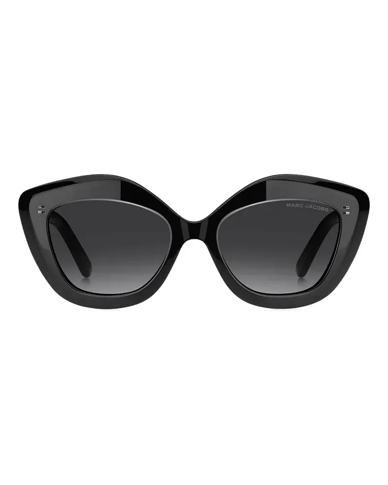 Marc Jacobs Sonnenbrille mit Cat-Eye-Gestell - Schwarz Schwarz