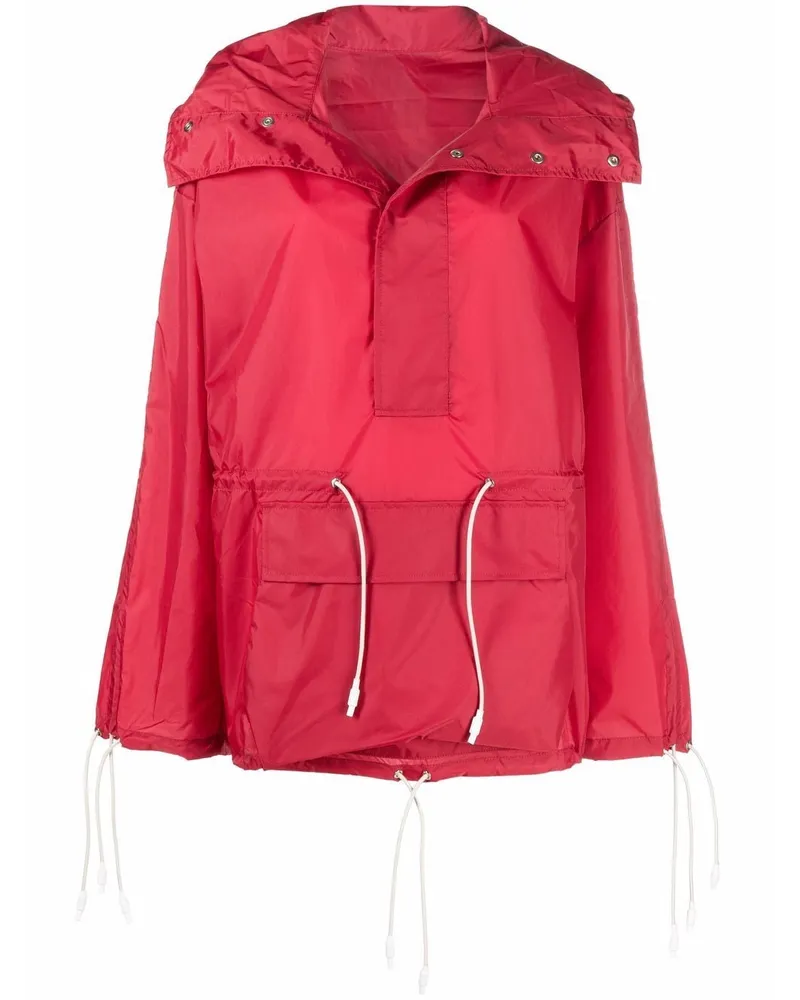 SUNNEI Kapuzenjacke mit Kordelzug - Rot Rot