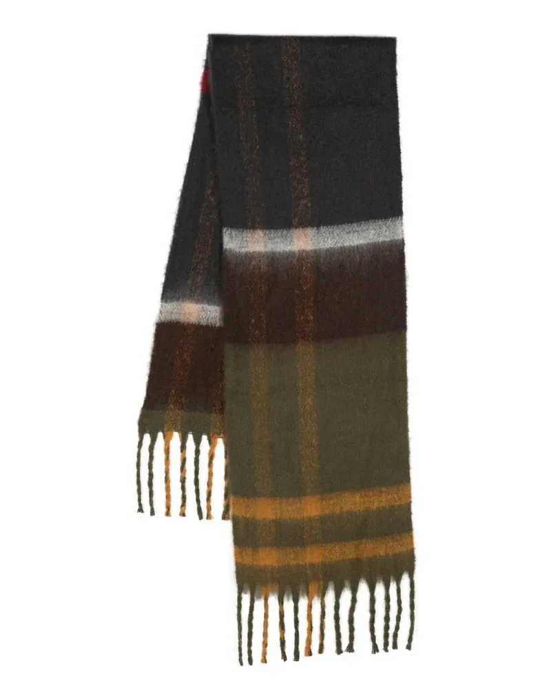 Barbour Schal mit Schottenkaro - Grün Grün