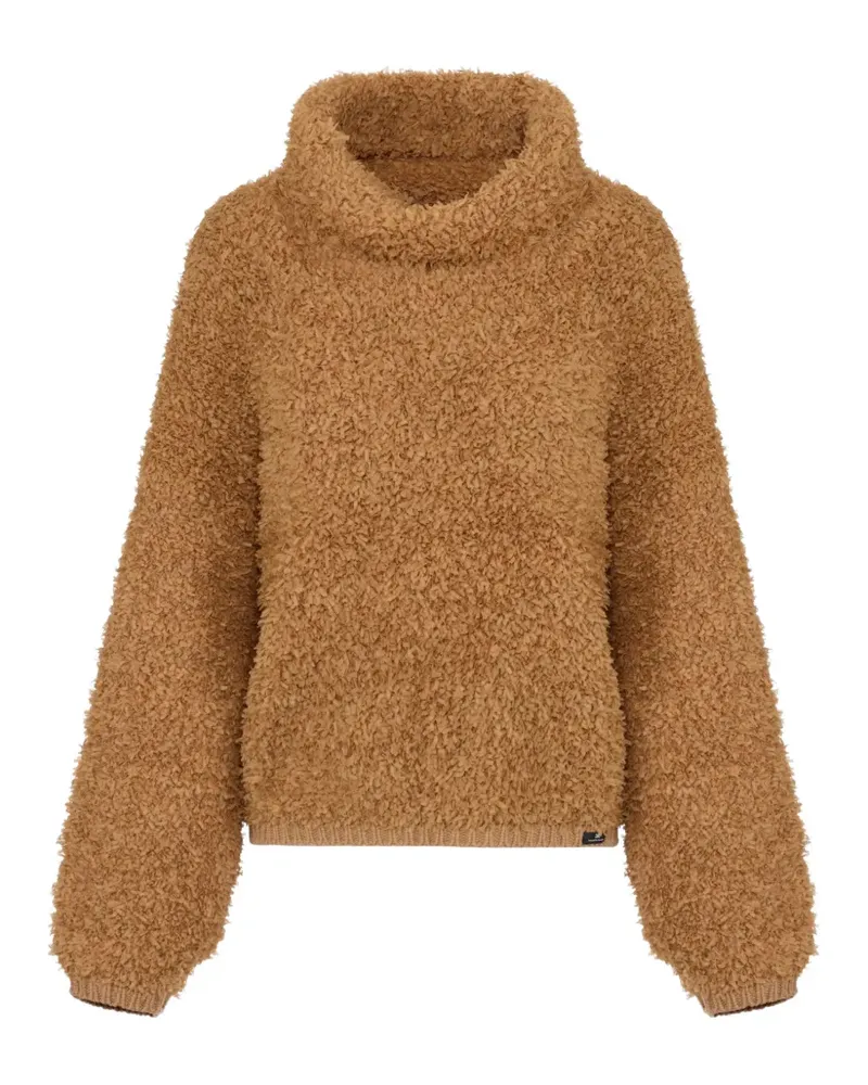 Elisabetta Franchi Pullover aus Fleece - Braun Braun