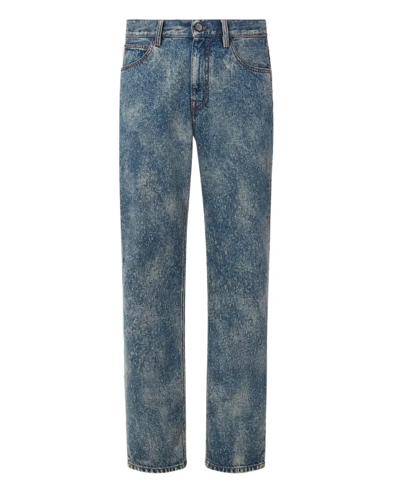 Ferrari Jeans mit Distressed-Detail - Blau Blau