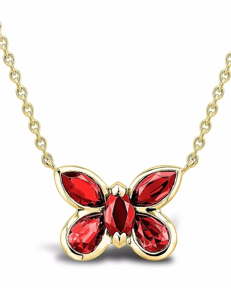 Pragnell 18kt Gelbgoldhalskette mit Anhänger Gold