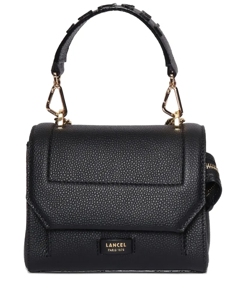 Lancel Handtasche mit Klappe - Schwarz Schwarz