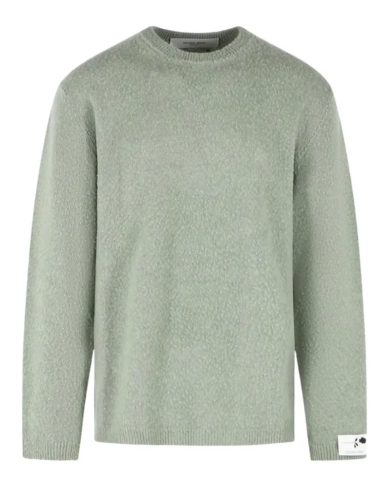 Golden Goose Pullover aus Bouclé-Strick - Grün Grün