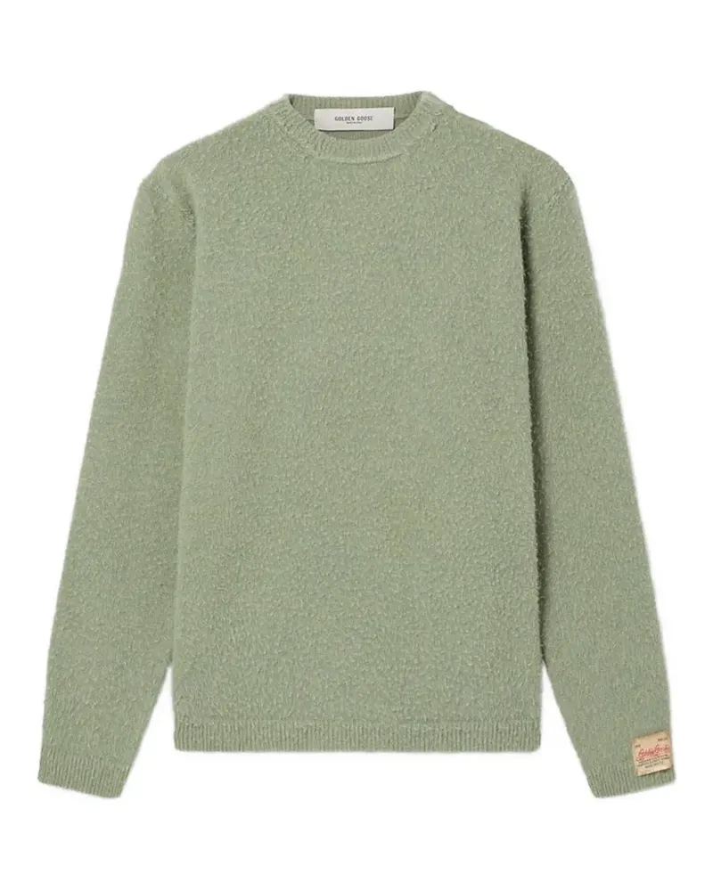 Golden Goose Pullover aus Bouclé-Strick - Grün Grün