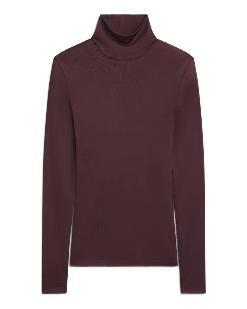AGOLDE Carlyle long-sleeve turtle-neck T-shirt - Rot Rot