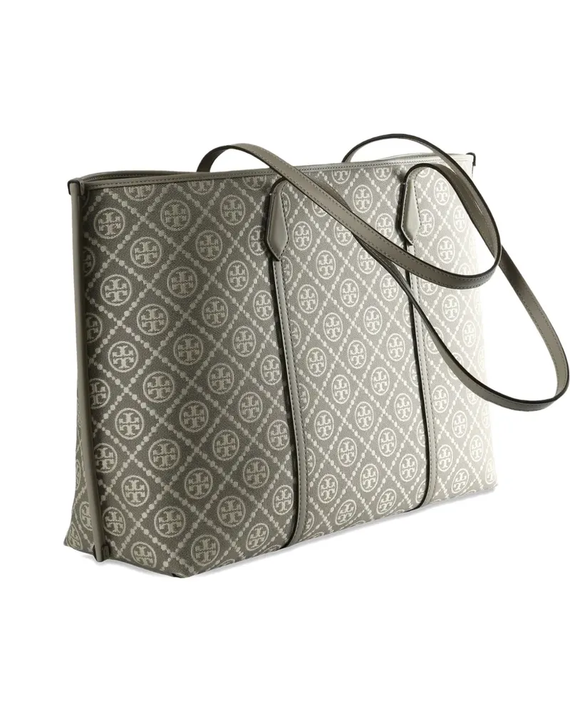 Tory Burch Shopper mit Monogramm-Print - Grau Grau